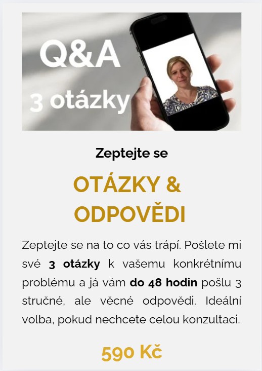 Zeptejte se - 3 otázky