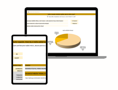 šablona Kolik si musím vydělat
