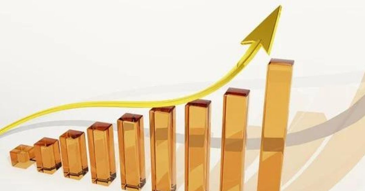 ilustrace rostoucího grafu