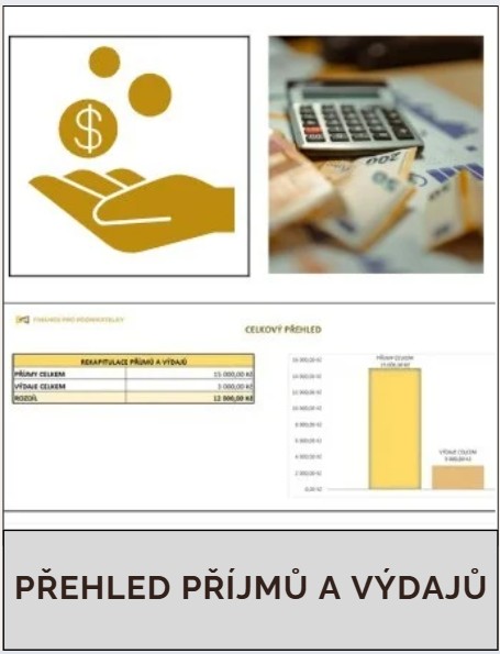 Přehled příjmů a výdajů