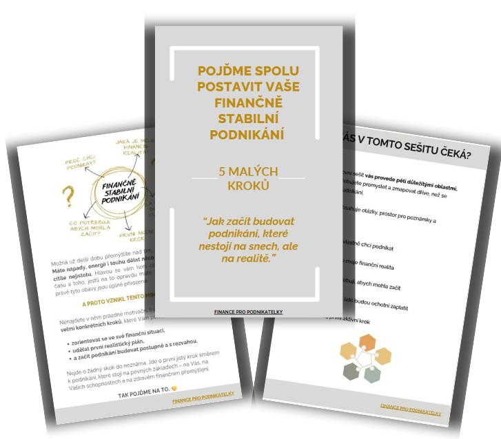 pracovní sešit - 5 kroků k podnikání