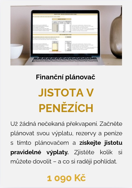Finanční plánovač - Jistota v penězích